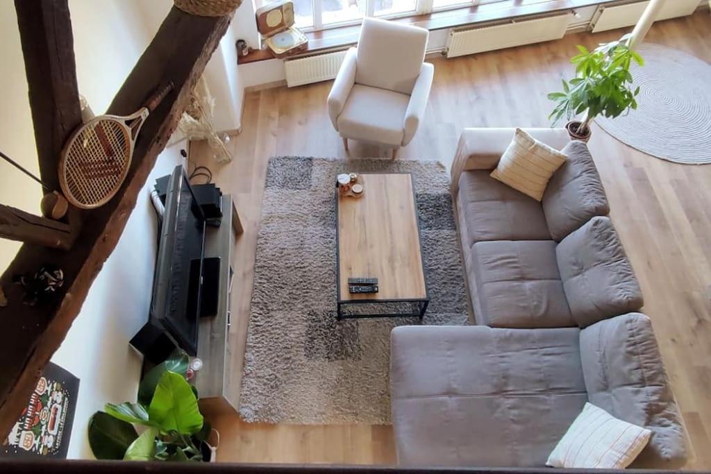 Duplex Atypique Dans La Cite Medievale Лан Екстер'єр фото